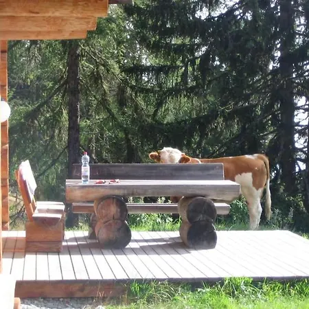 Dom wakacyjny Traum-blockhaus Mit Panoramablick Hochrindl